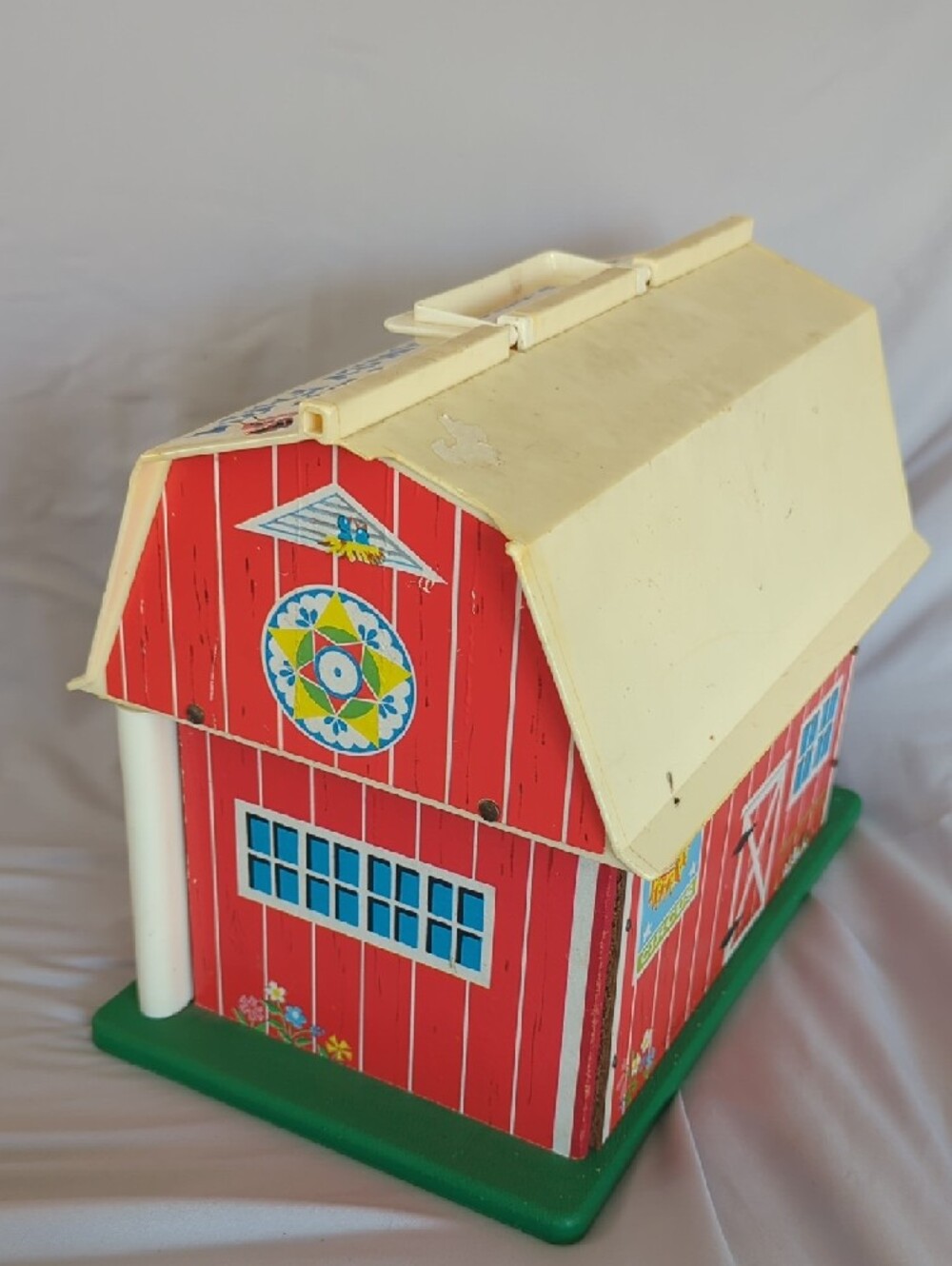 Vintage 1967 Fisher-Price Little People Family Farm Playset with Figures - Picture 7 of 13